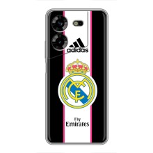 Чехол для Tecno POVA 5 (LG7n) с принтом (Лого Real Madrid)