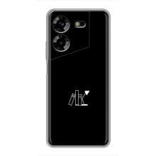 Чохол з картинками на чорному фоні для Tecno POVA 5 (LG7n) (Книжки)