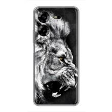 Чохол з картинкою на Tecno POVA 5 (LG7n) (Злий Лев)