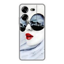 Чохол з картинкою Модні Дівчата Tecno POVA 5 (LG7n) (Любителька коней)