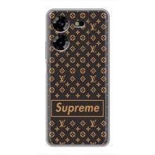 Чехол для Tecno POVA 5 (LG7n) с картинкой Supreme (AlphaPrint)