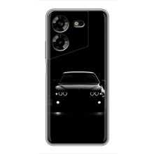 Чехол для Техно ПОВА 5 - с принтом БМВ (AlphaPrint) (Машина BMW)