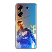 Чехол Криштиану Роналду для Tecno POVA 5 (LG7n) (AlphaPrint) (CR7 Real)