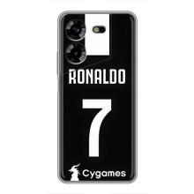 Чехол Криштиану Роналду для Tecno POVA 5 (LG7n) (AlphaPrint) (RONALDO 7)