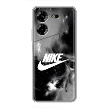 Чехол для Tecno POVA 5 (LG7n) - с принтом Найк (AlphaPrint) (Лого Найк)