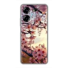 Чохол з картинкою Сакури на Tecno POVA 5 (LG7n) (Квітуча сакура)