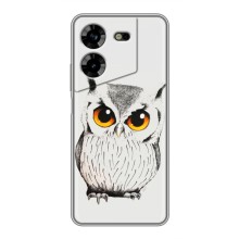 Чехол с птицами на Tecno POVA 5 (LG7n) (VPrint) (Милая Сова)