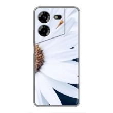 Чохол з ромашками на Tecno POVA 5 (LG7n) (Пів ромашки)
