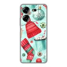 Чохол Санта Клаус для Tecno POVA 5 (LG7n) (Одяг)