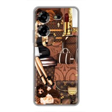 Чохол Стиль Louis Vuitton на Tecno POVA 5 (LG7n) (Мода Луі Віттон)