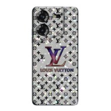 Чехол Стиль Louis Vuitton на Tecno POVA 5 (LG7n) (Яркий LV)