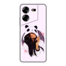 Чохол Стильні дівчата на Tecno POVA 5 (LG7n) (В піжамі)