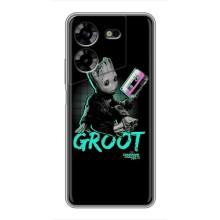 Чохол Супергерої Марвел на Техно Пова 5 (Groot)