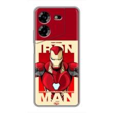 Чохол Супергерой Залізна Людина на Tecno POVA 5 (LG7n) (Iron man)