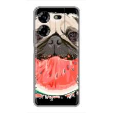 Чохол (ТПУ) Милі песики для Tecno POVA 5 (LG7n) (Смішний Мопс)