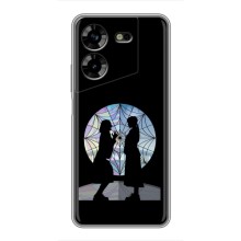 Чехлы Венсдей на Tecno POVA 5 (LG7n) Уэнсдей (AlphaPrint) (комната Уэнздей)