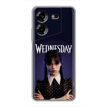 Чехлы Венсдей на Tecno POVA 5 (LG7n) Уэнсдей (AlphaPrint) (Wednesday)