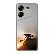 Чехол дракон Беззубик для Tecno POVA 5 (LG7n) – Мультиик Беззубик