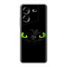 Чехол дракон Беззубик для Tecno POVA 5 (LG7n) – Глаза Беззубика