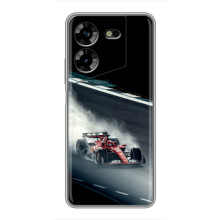 Чехол Формула1 на Tecno POVA 5 (LG7n) – Болид