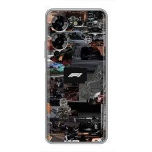Чехол Формула1 на Tecno POVA 5 (LG7n) – Коллаж Ф1