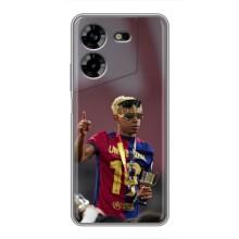 Чехол с футболистом Ламин Ямаль Tecno POVA 5 (LG7n)