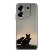 Чохол як приборкати дракона на Tecno POVA 5 (LG7n) (Беззубик)