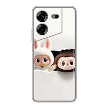 Чехол с принтом Лабубу для Tecno POVA 5 (LG7n) – Labubu