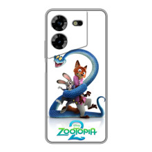 Чехол Зоотрополіс на Tecno POVA 5 (LG7n)