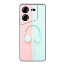 Дівчачий Чохол для Tecno POVA 5 (LG7n) (Навушники)