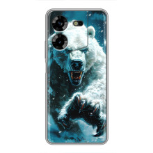 Чохол з картинкою 'Хижаки' для Tecno POVA 5 (LG7n) – Ведмідь