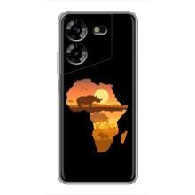 Літній Чохол на Tecno POVA 5 (LG7n) (Карта)