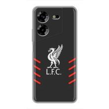 Силіконові Чохли з принтом Футбол на Tecno POVA 5 (LG7n) (Емблема Liverpool)