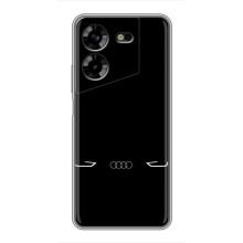 Силіконовий бампер з картинкою машини на Tecno POVA 5 (LG7n) (Сілует Audi)