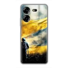 Силіконовий Чохол (атрибутика Клеш Роял) для Tecno POVA 5 (LG7n) (Війна)