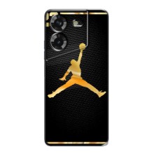 Силиконовый Чехол Nike Air Jordan на Техно Пова 5 (Джордан 23)