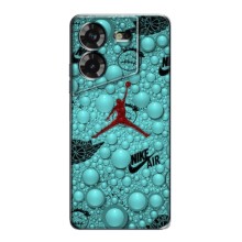 Силиконовый Чехол Nike Air Jordan на Техно Пова 5 – Джордан Найк