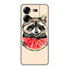 Силіконовий Чохол з Энотами  на Tecno POVA 5 (LG7n) (Єнот)