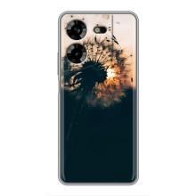 Силіконовий Чохол з кульбабками на Tecno POVA 5 (LG7n) (Гарна кульбабка)