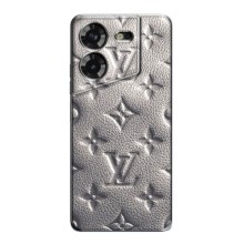 Текстурный Чехол Louis Vuitton для Техно Пова 5 (Бежевый ЛВ)
