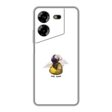 Защитные чехлы (Призрак Киева) для Tecno POVA 5 (LG7n) (AlphaPrint) (Мой Краш)