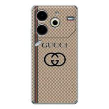 Чехлы Бренд GUCCI для Tecno Pova 6 Neo 5G – Стиль Гуччи