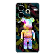 Чехлы для Tecno Pova 6 Neo 5G - Bearbrick Louis Vuitton (PREMIUMPrint) – Яркий Bearbrick