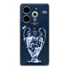 Чехлы для Tecno Pova 6 Neo 5G (VPrint) - Футбольные клубы (Кубок ЛЧ)