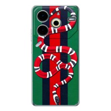 Чехлы ГУЧЧИ для Пова 6 Нео 5Джи (AlphaPrint) (Gucci змия)