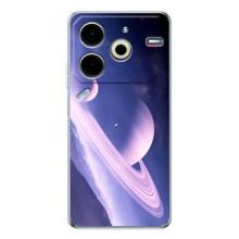 Чехлы КОСМОС для Tecno Pova 6 Neo 5G – Планета в космосе