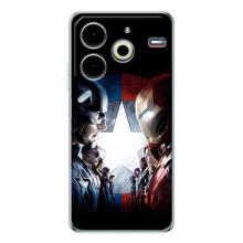Чохли з героями Марвел Tecno Pova 6 Neo 5G (VPrint)