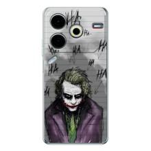 Чехлы с картинкой Джокера на Tecno Pova 6 Neo 5G (Joker клоун)