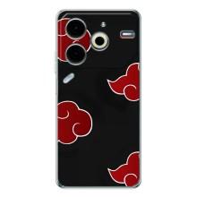 Чехлы с картинкой Итачи Учиха на Tecno Pova 6 Neo 5G – Итачи облако