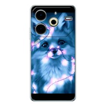 Чехлы с картинкой Лисички для Tecno Pova 6 Neo 5G (VPrint) (Яркая лисичка)